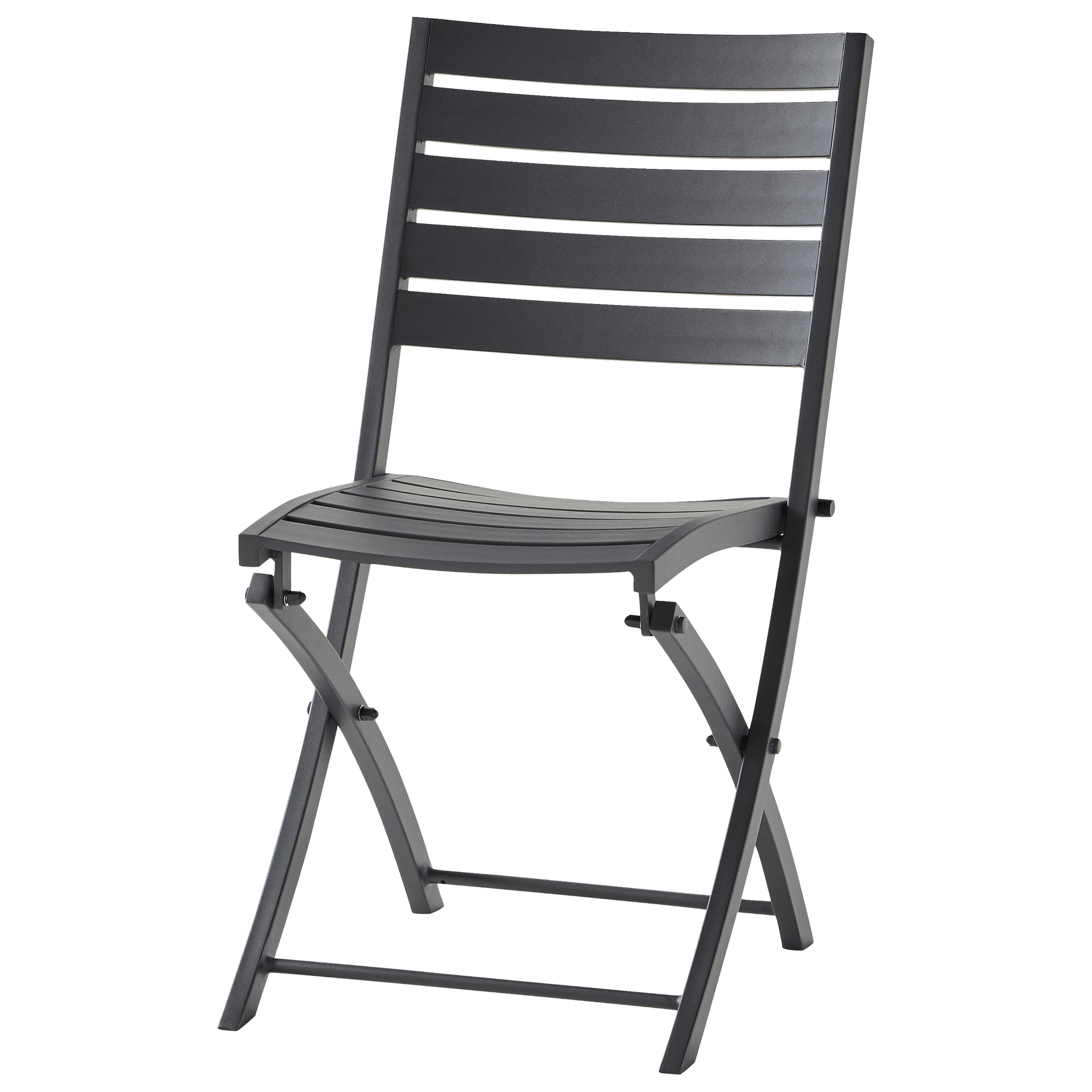 Ecloz - Chaise de jardin pliante aliminium anthracite Feyel ECLOZ - Image 5
