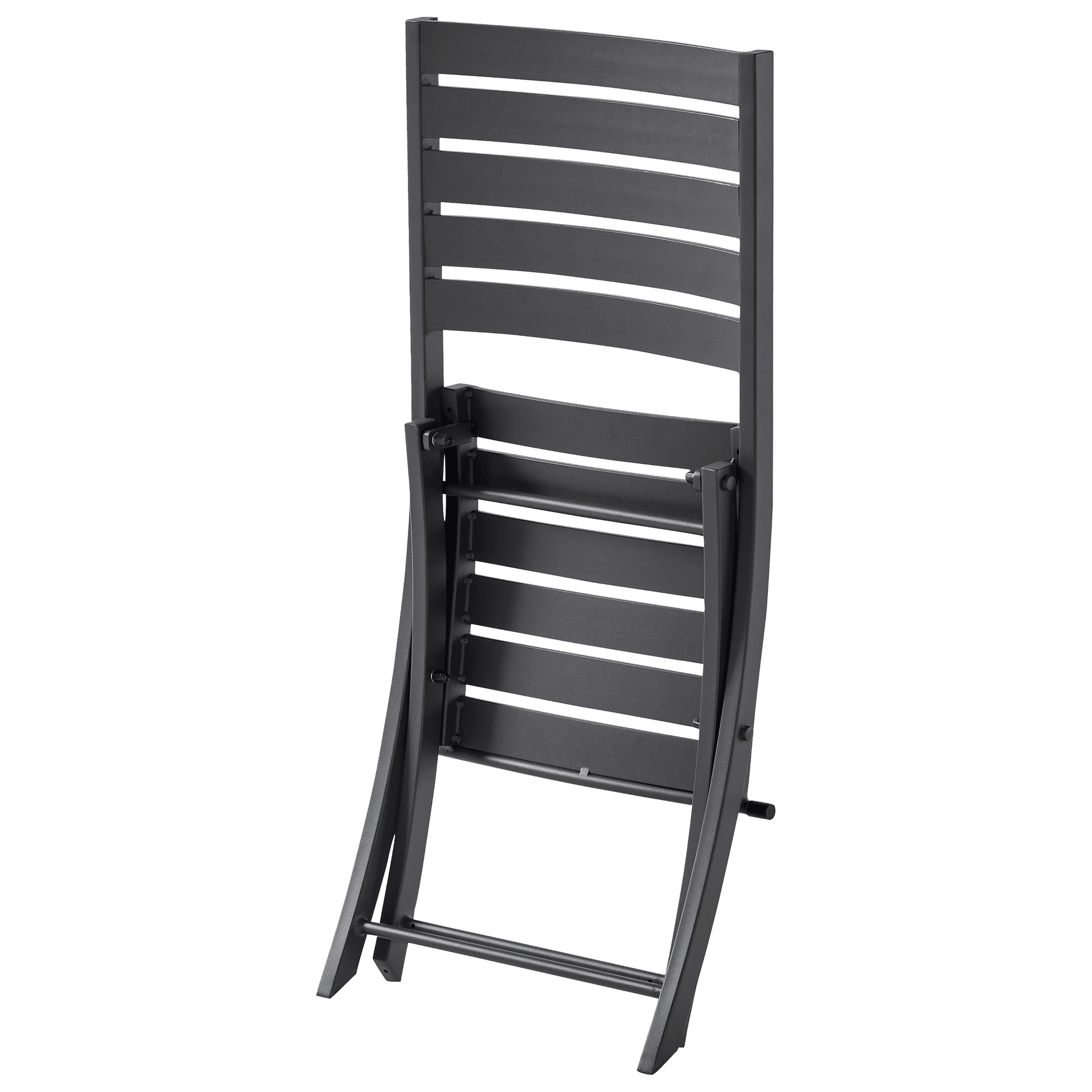 Ecloz - Chaise de jardin pliante aliminium anthracite Feyel ECLOZ - Image 4