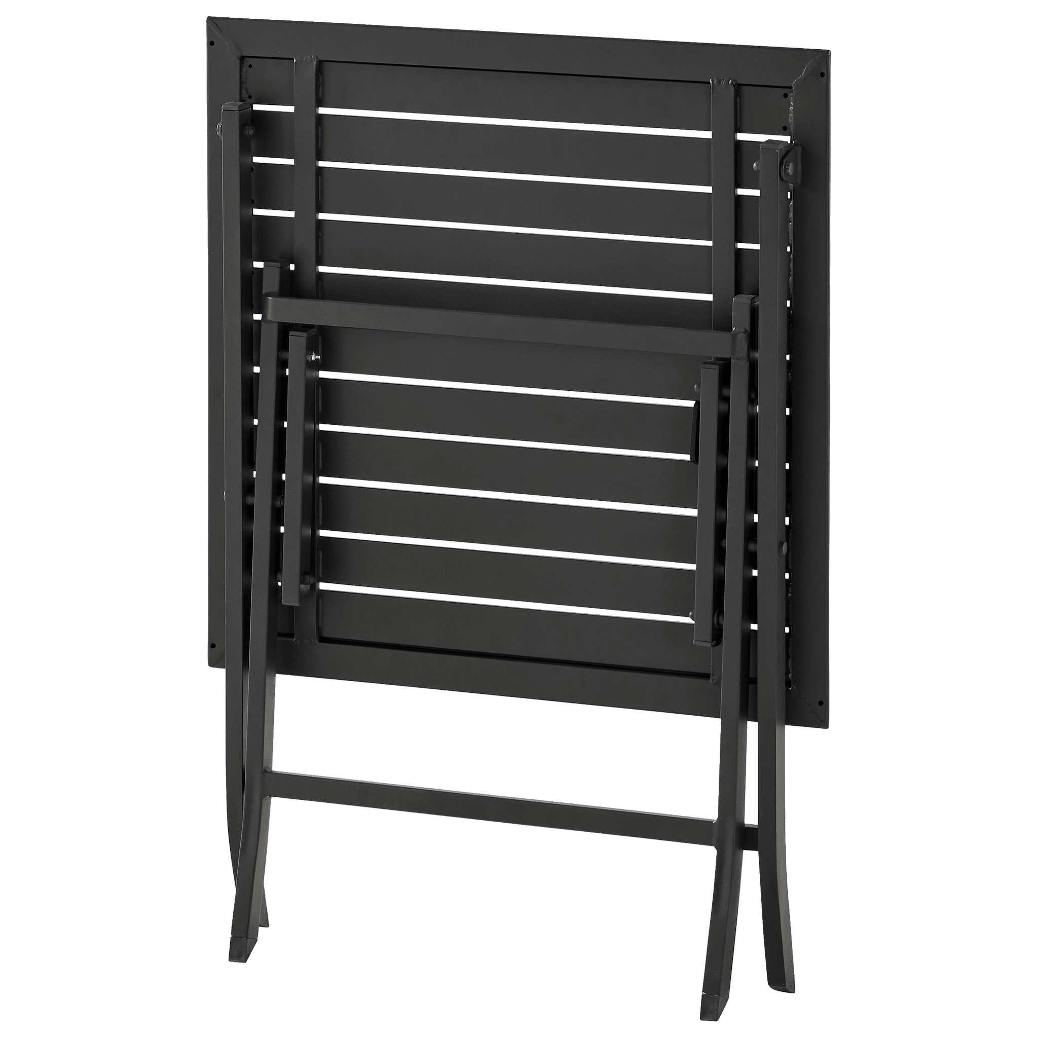 Ecloz - Table de jardin rectangulaire pliante aluminium 2 personnes Ferrand anthracite ECLOZ - Image 5