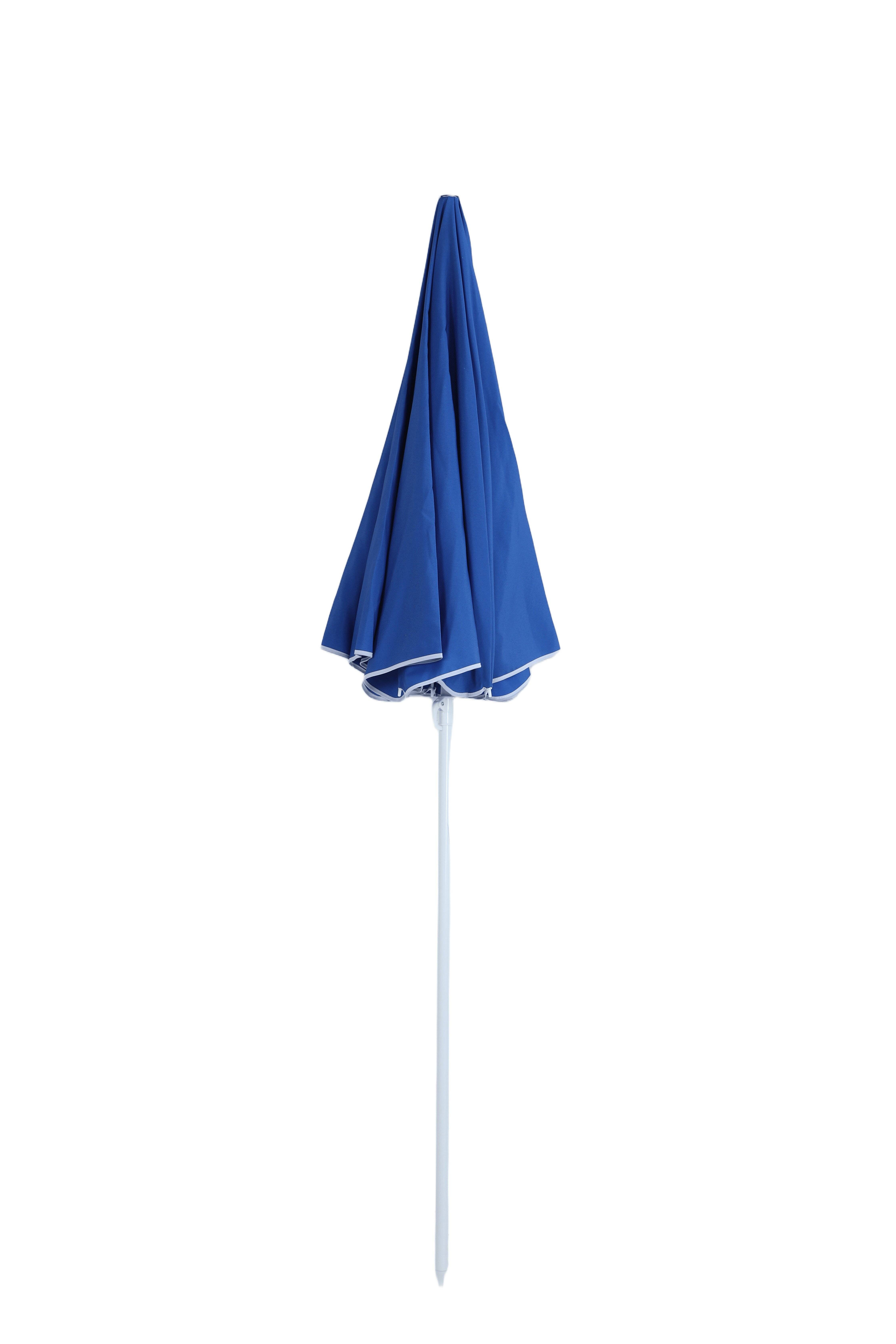Parasol de plage rond bleu Fez ECLOZ - Image 3