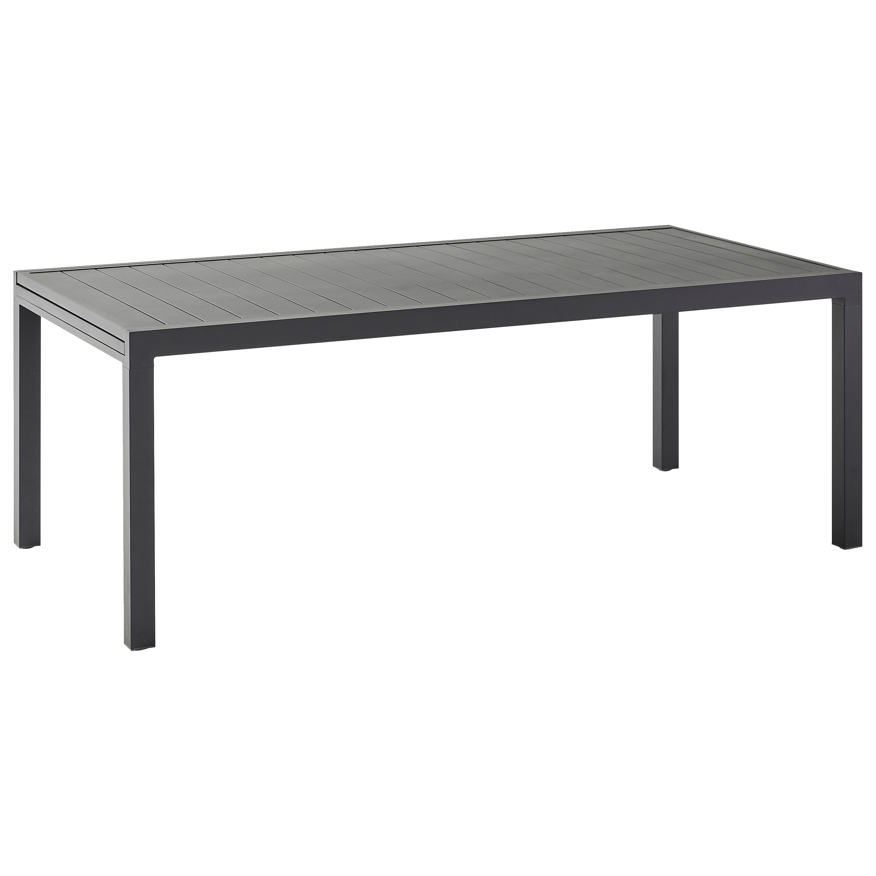 Ecloz - Table de jardin rectangulaire extensible aluminium 8/12 personnes anthracite Folco ECLOZ - Image 8