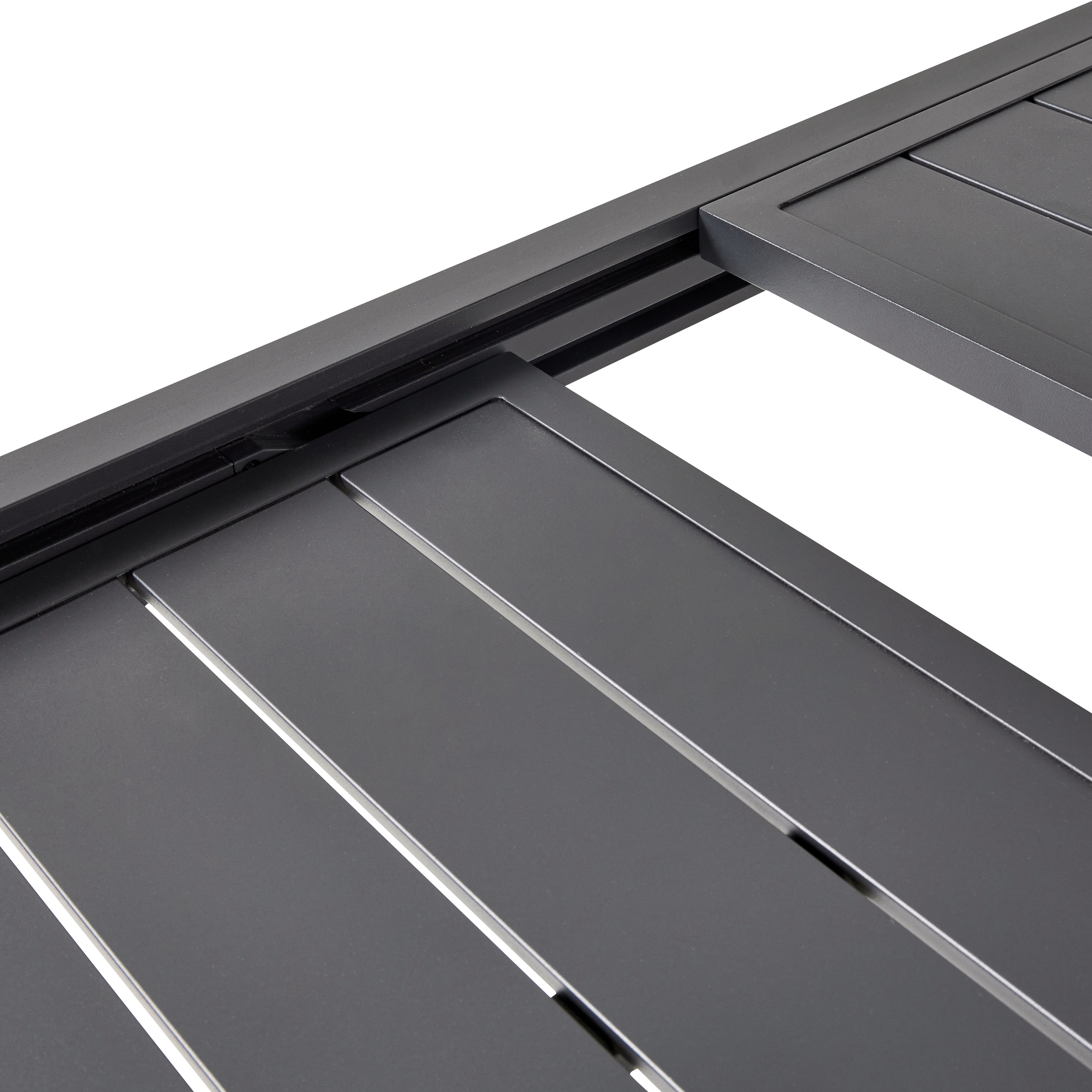 Ecloz - Table de jardin rectangulaire extensible aluminium 8/12 personnes anthracite Folco ECLOZ - Image 11