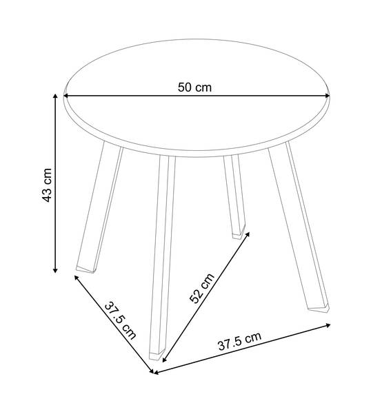 Ecloz - Ensemble 3 tables d'appoint de jardin acier bleu Fanette ECLOZ - Image 3