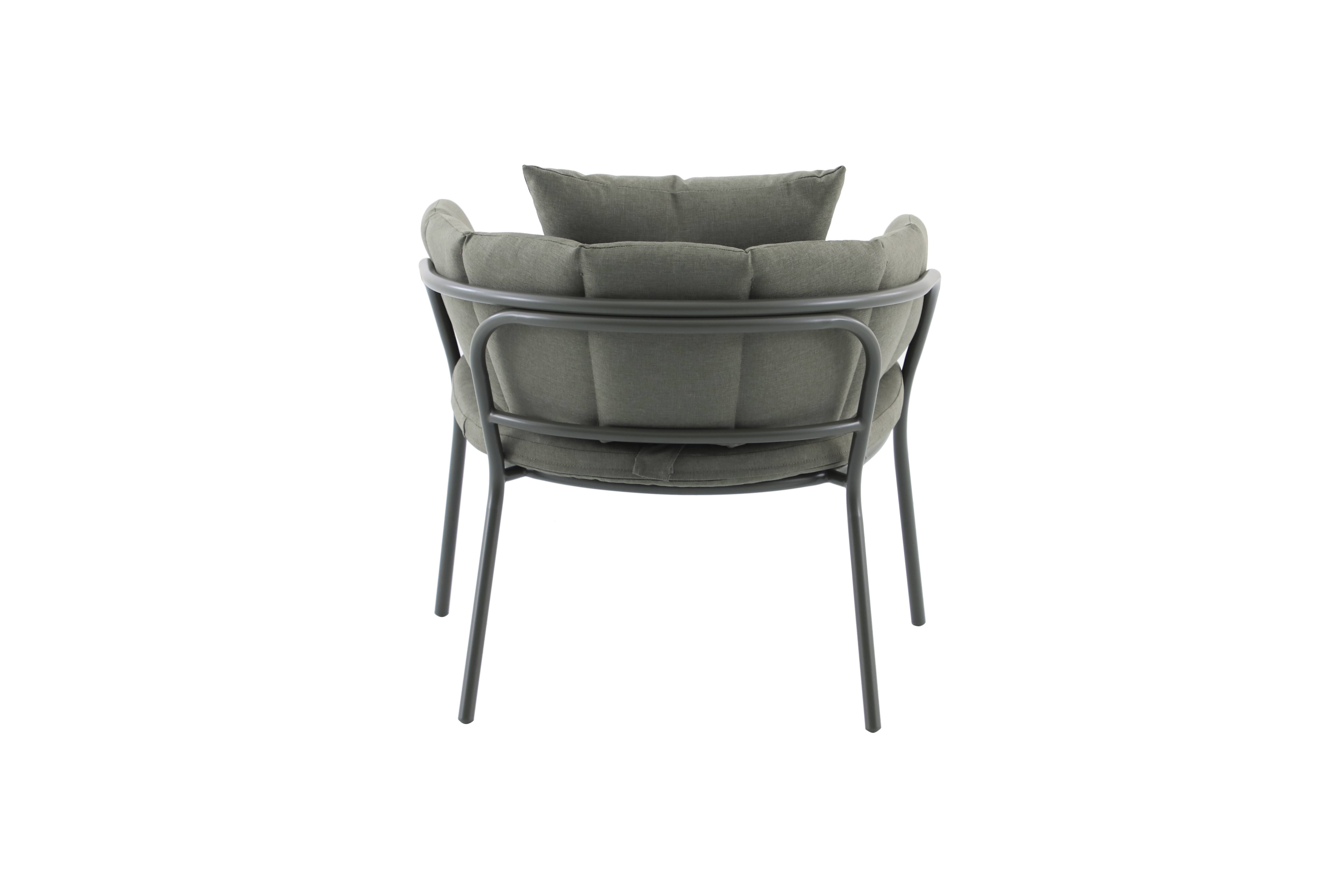 Ecloz - Salon de jardin détente acier polyester 2 personnes vert Flavien ECLOZ - Image 8