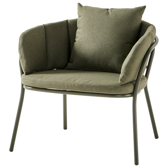 Ecloz - Salon de jardin détente acier polyester 2 personnes vert Flavien ECLOZ - Image 13