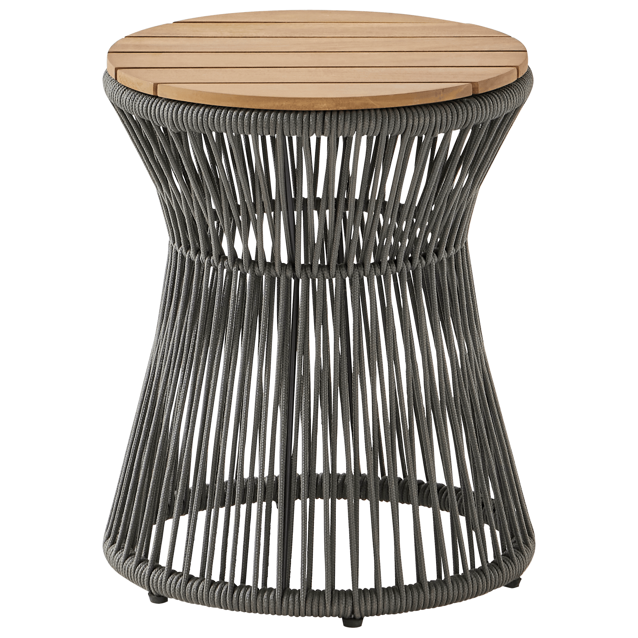 Ecloz - Table d'appoint acier corde acacia Felicite ECLOZ - Image 5