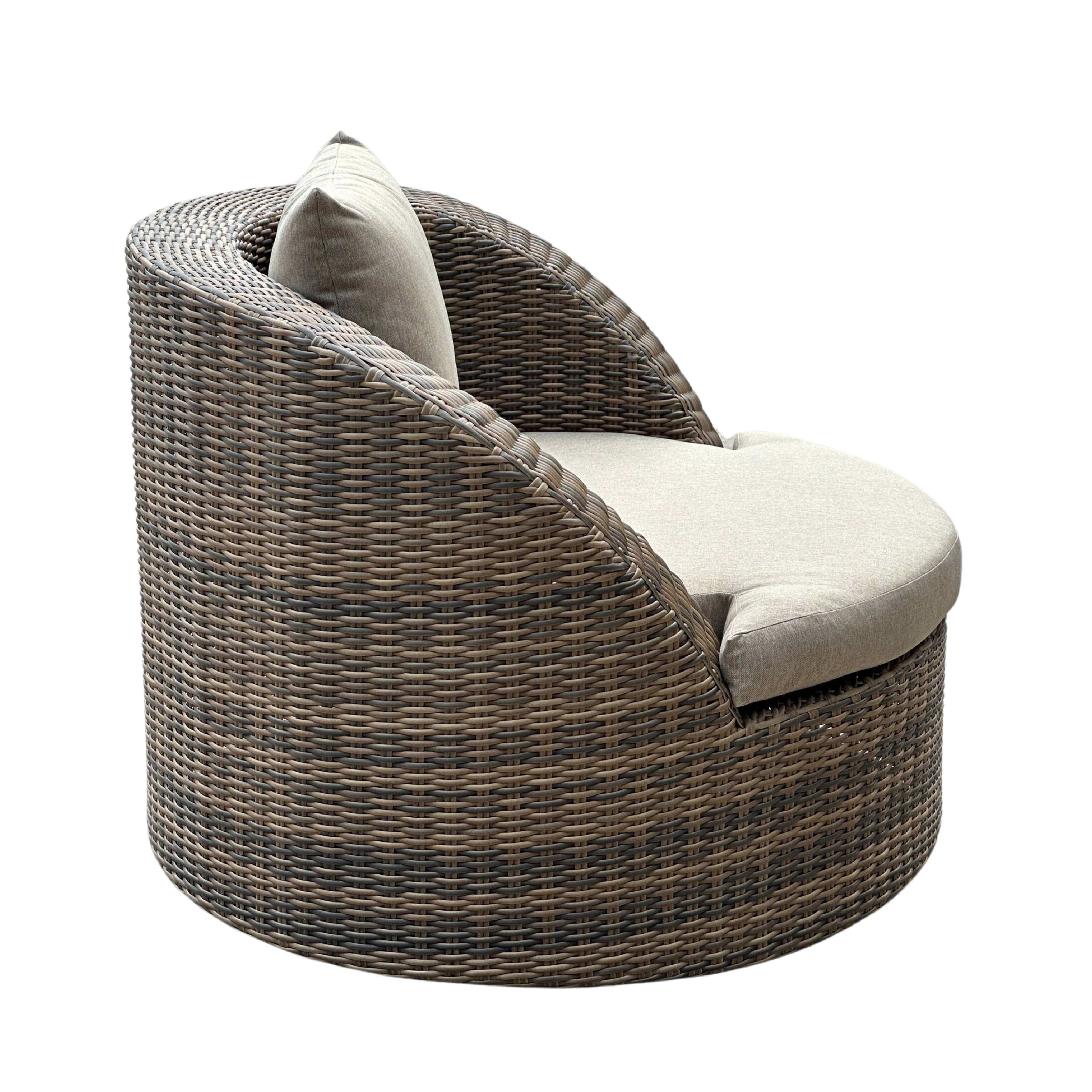 Ecloz - Fauteuil de jardin détente résine tressée Emmy ECLOZ - Image 1