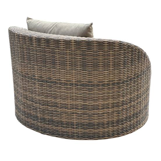 Ecloz - Fauteuil de jardin détente résine tressée Emmy ECLOZ - Image 3