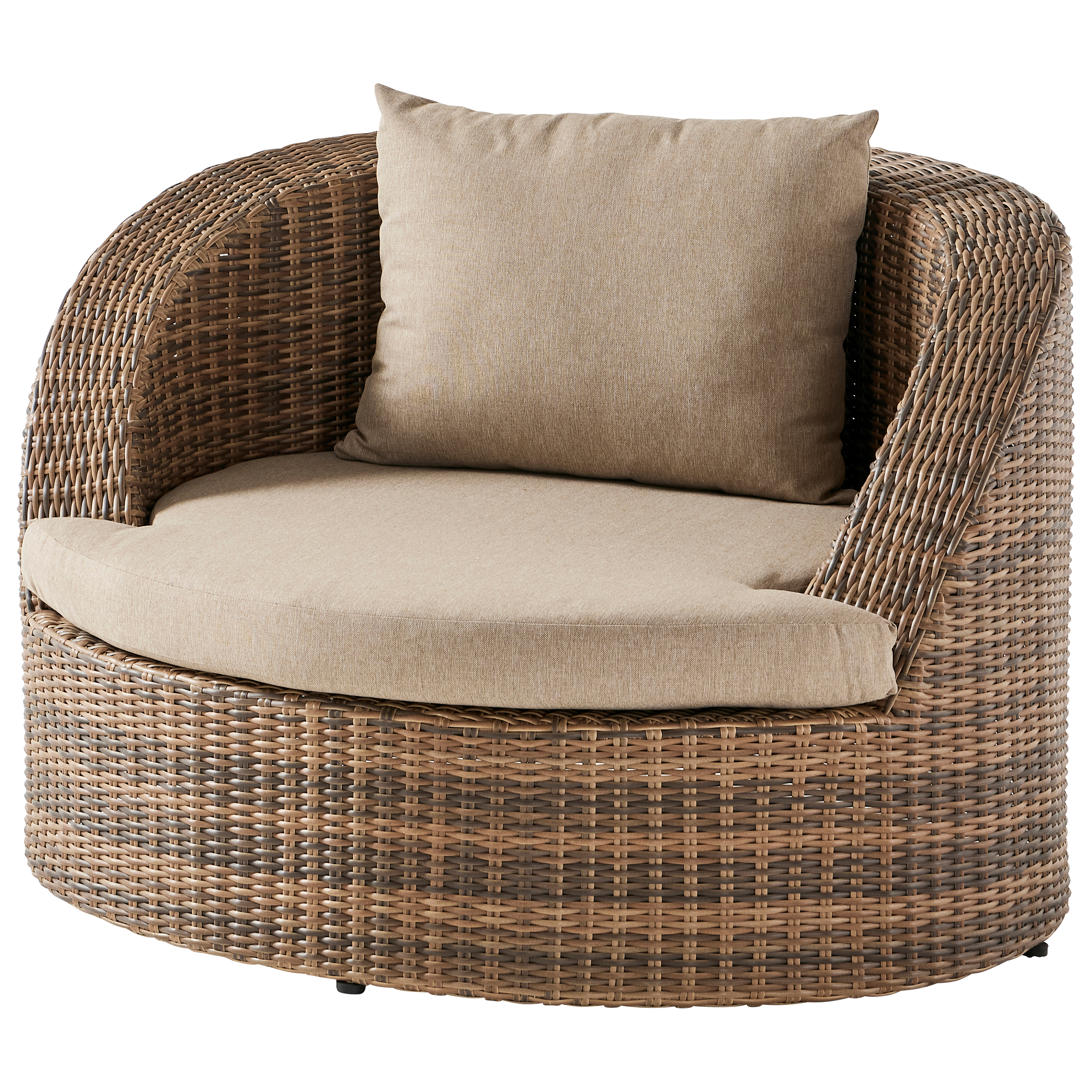 Ecloz - Fauteuil de jardin détente résine tressée Emmy ECLOZ - Image 6