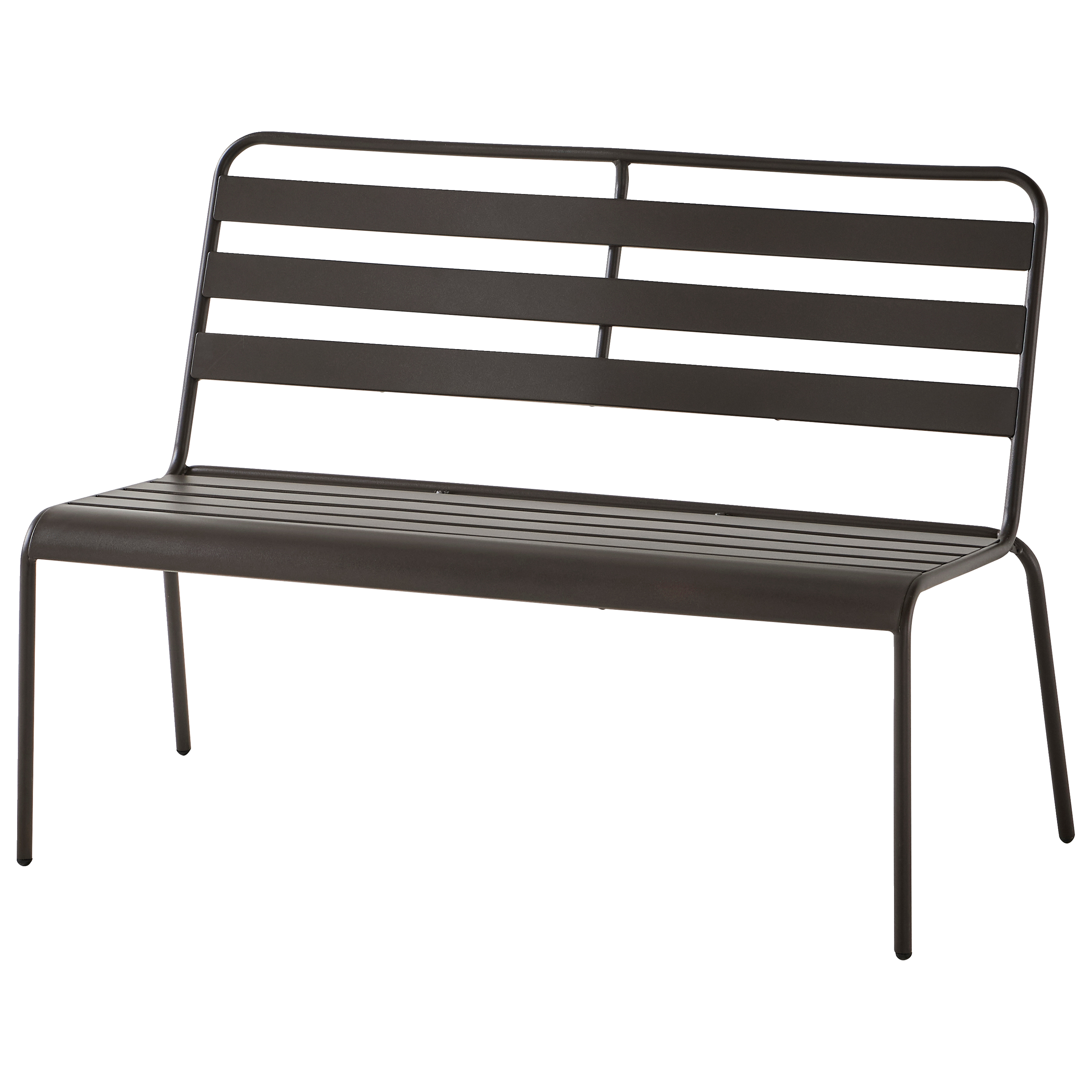 Ecloz - Banc de jardin acier 2 places marron Fanny ECLOZ - Image 3