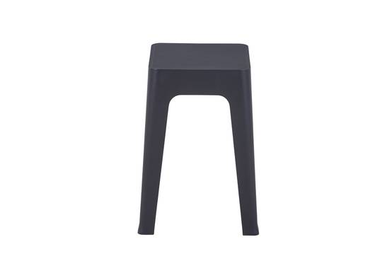 Ecloz - Tabouret de jardin résine noir Feve ECLOZ - Image 1