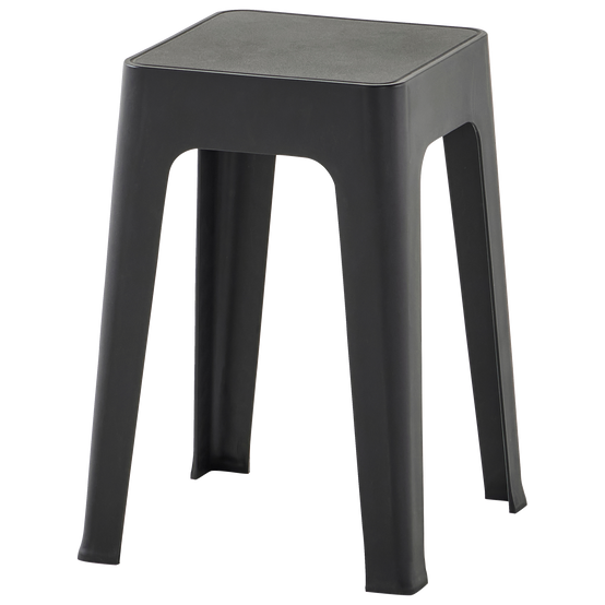 Ecloz - Tabouret de jardin résine noir Feve ECLOZ - Image 4