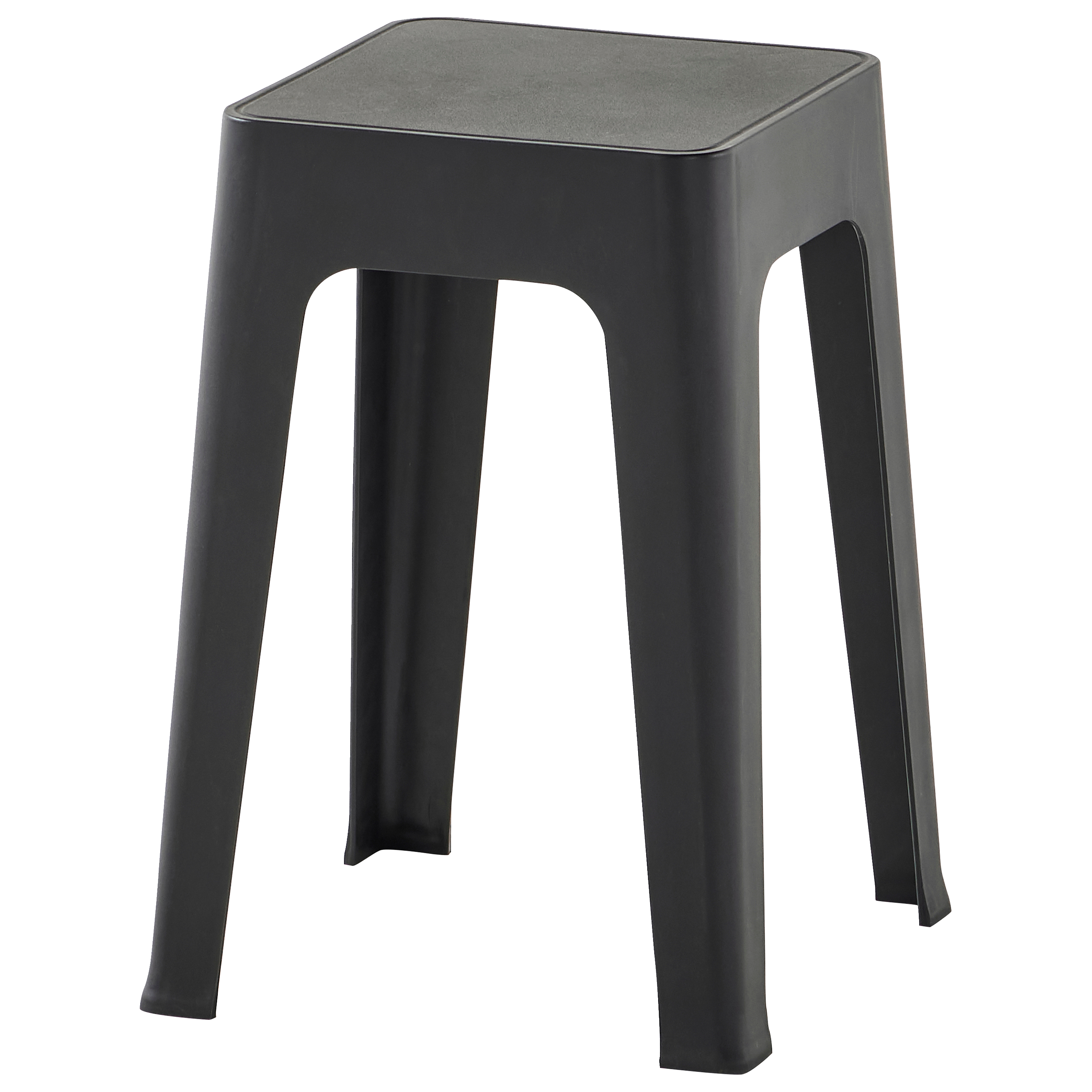 Ecloz - Tabouret de jardin résine noir Feve ECLOZ - Image 4
