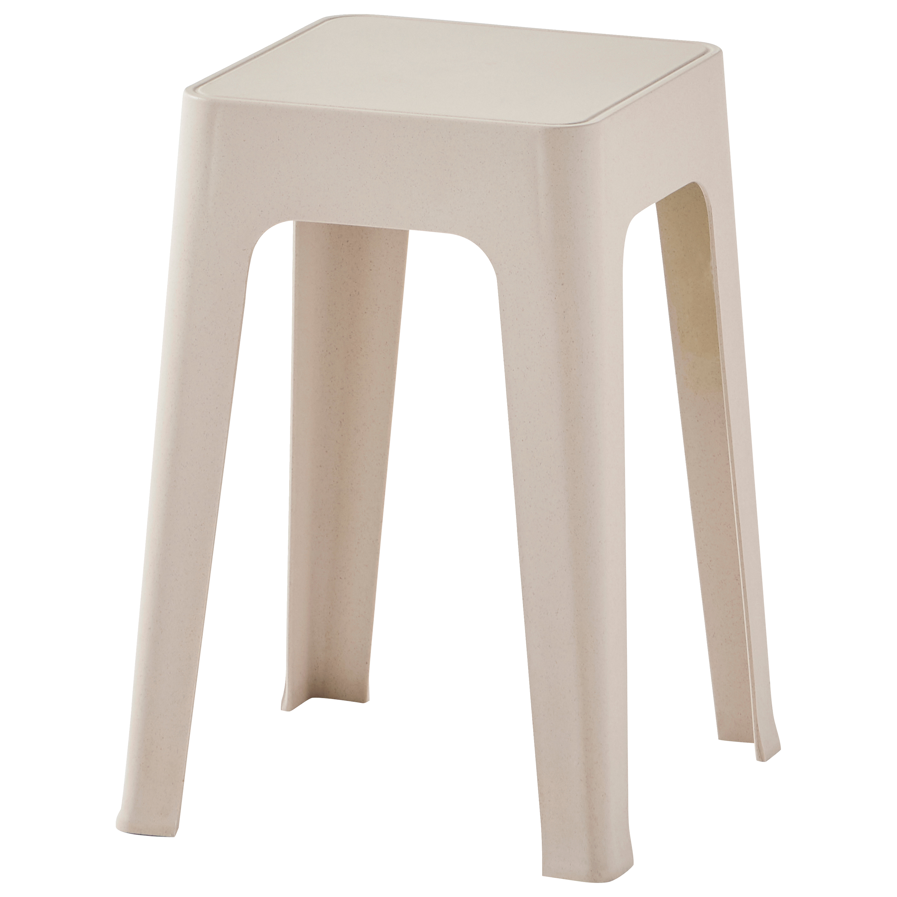 Ecloz - Tabouret de jardin résine écru Feve ECLOZ - Image 3