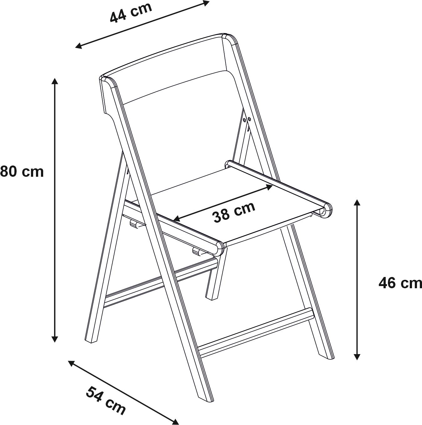 Ecloz - Chaise de jardin en bois Fidji ECLOZ - Image 7