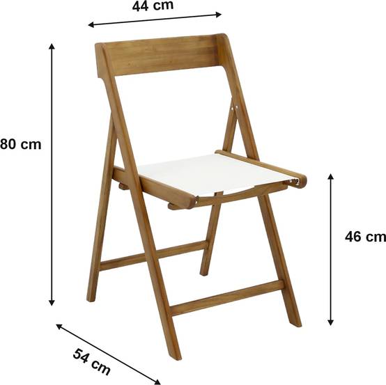 Ecloz - Chaise de jardin en bois Fidji ECLOZ - Image 2