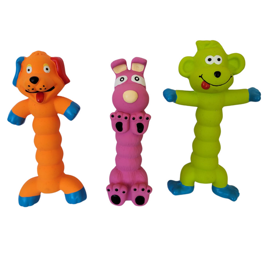 Marque Economique - Jouet stick torsadé en latex pour chien