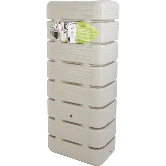 Belli - Récupérateur à eau de pluie 320L couvercle, collecteur et robinet inclus Dune – BELLI - Image 1