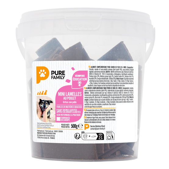 Pure Family - Mini lamelles au poulet - 500 g - PURE FAMILY - Image 2