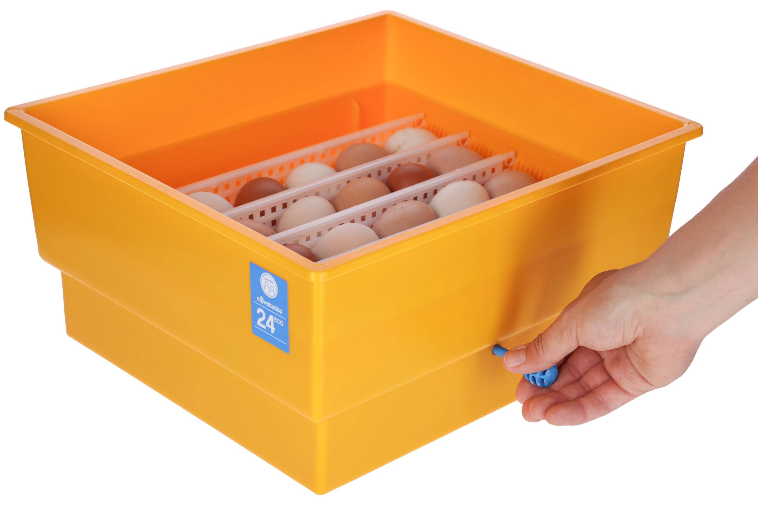 Kerbl - Couveuse Maxi jaune, maximum 24 œufs de poules