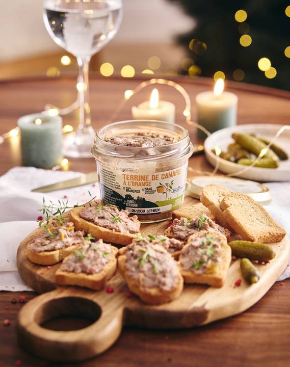 Les Sens du Terroir - Terrine de canard à l'orange 180 g - Les Sens du Terroir - Image 2