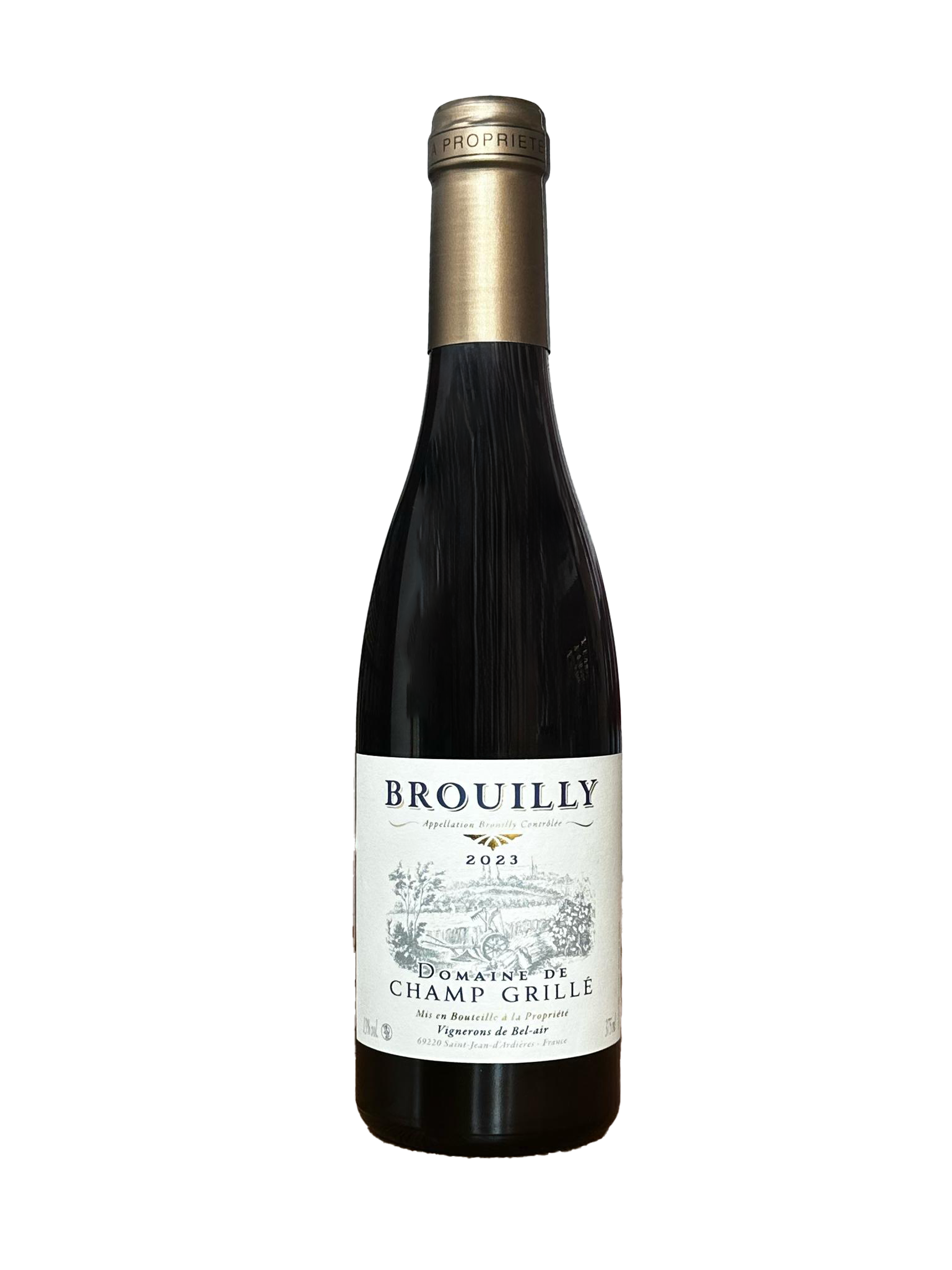 Vinescence - AOP Brouilly rouge 37,5 cl - Domaine Champ Grillé