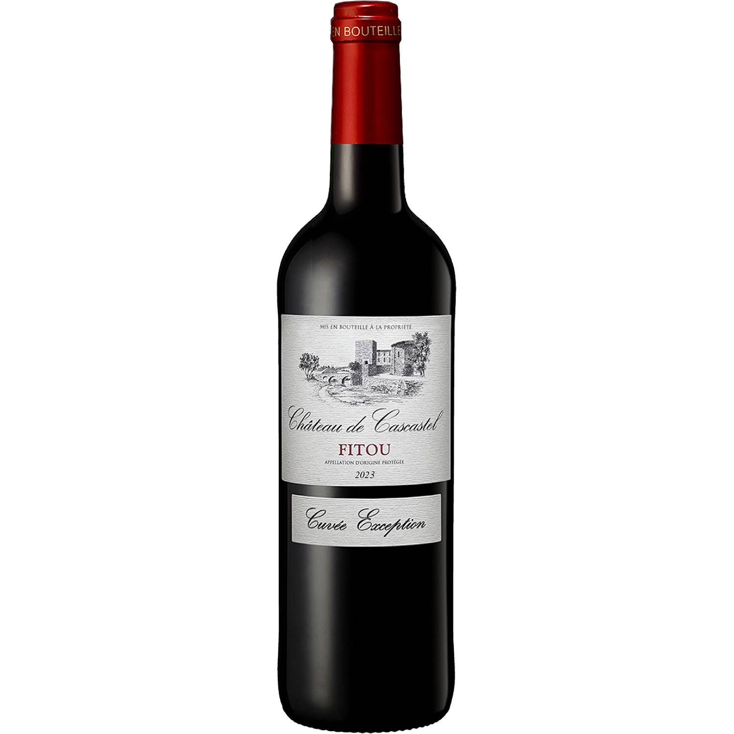 Vignerons De Cascastel - AOP Fitou Château de Cascastel Cuvée Exception 75 cl - Cascastel - Image 2
