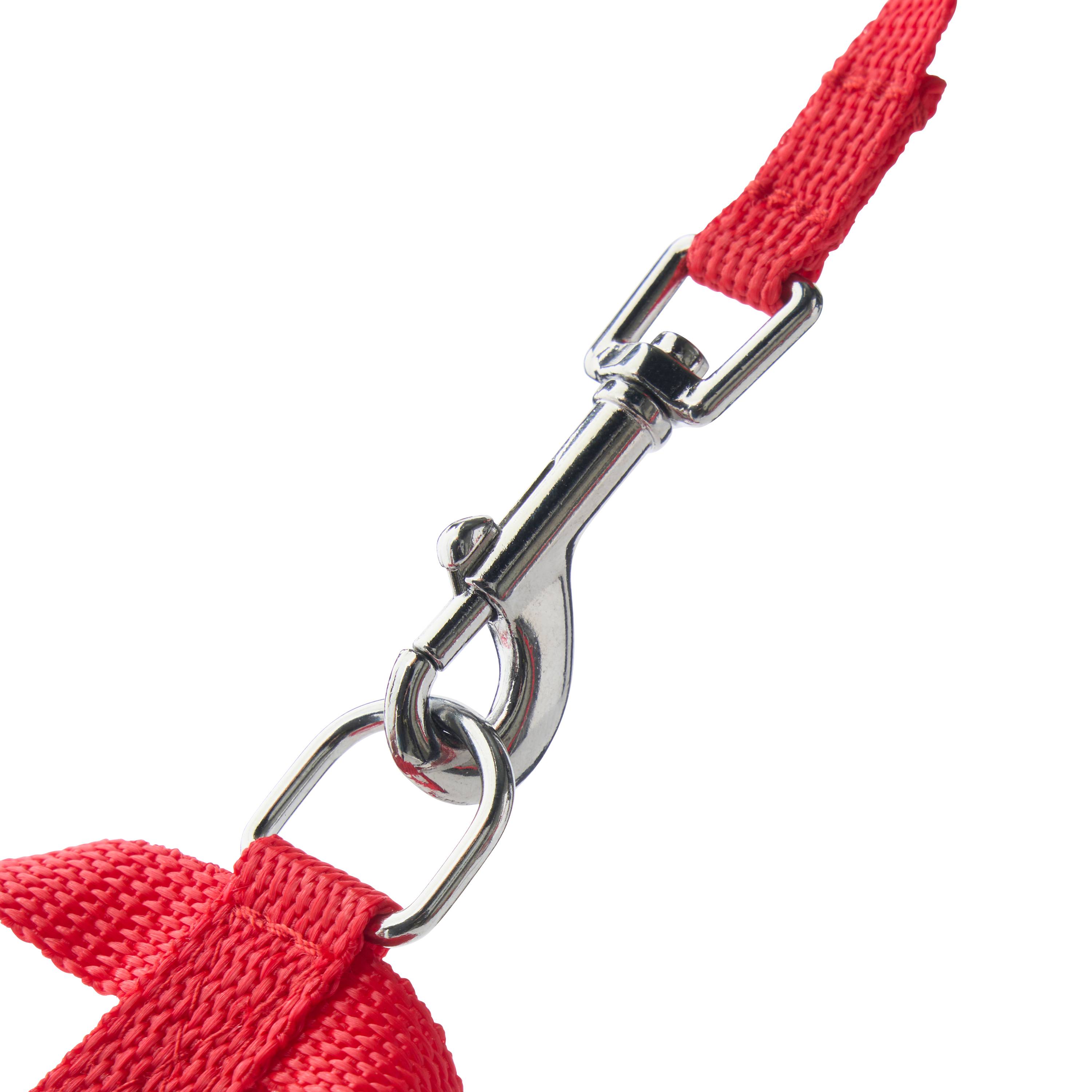 Marque Economique - Harnais en nylon rouge pour chien – Taille M 15 mm - Image 1