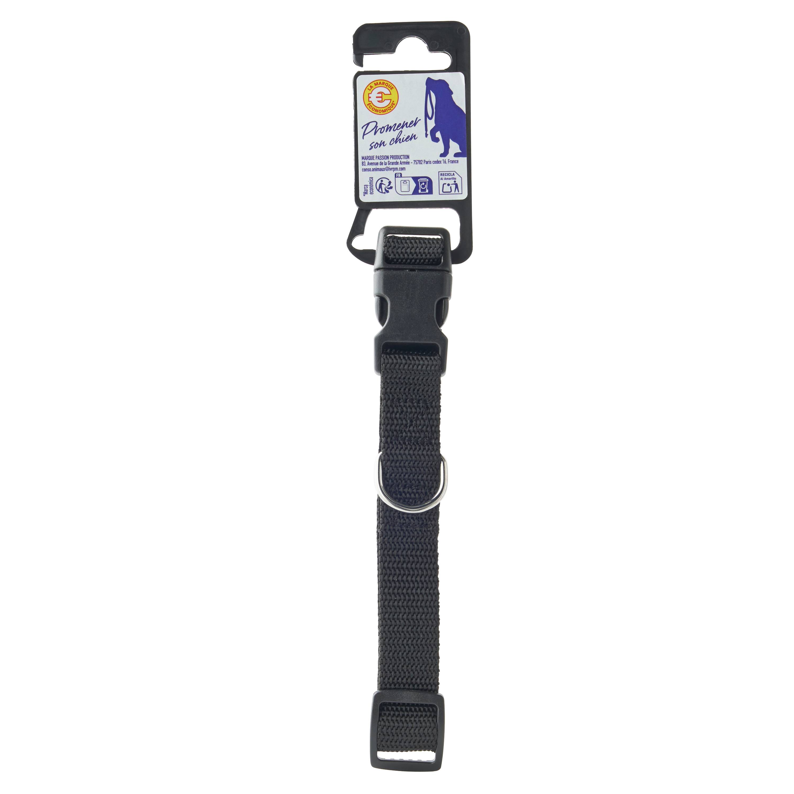 No name - zolux - Collier en nylon noir pour chien – Taille L 20 mm - Image 2