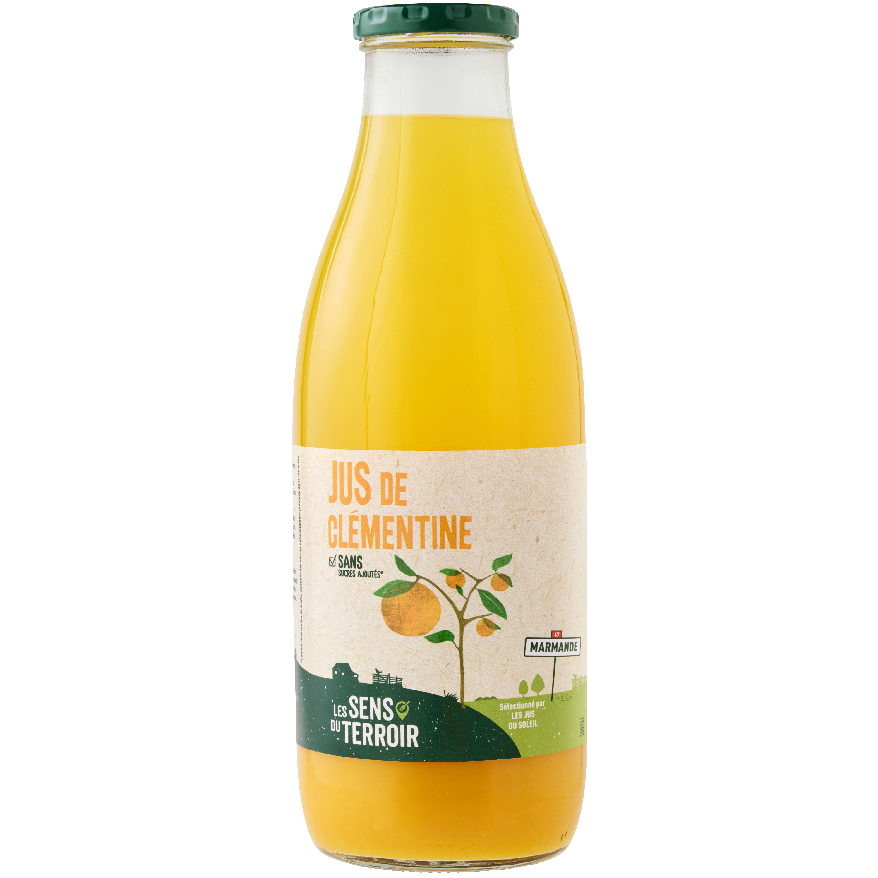 Les Sens du Terroir - Jus de clémentine 1 L - Les Sens du Terroir - Image 1
