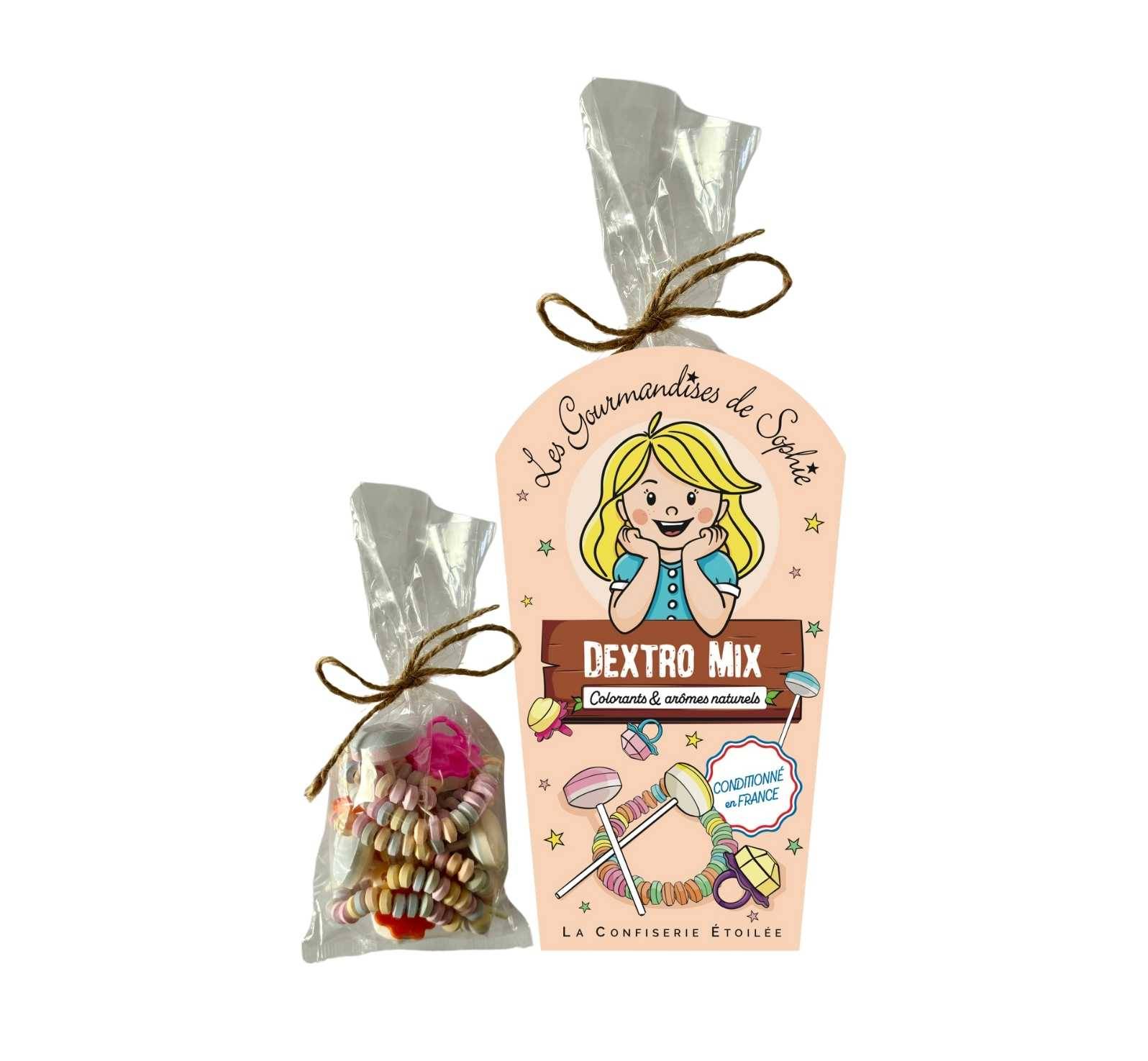 Les Gourmandises de Sophie - Bonbons "Dextro mix" 140 g - Les Gourmandises de Sophie - Image 2