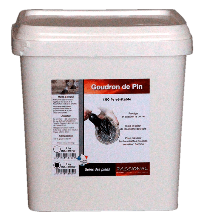 Lacme - Goudron de pin - Seau 5 Kg - LACMÉ