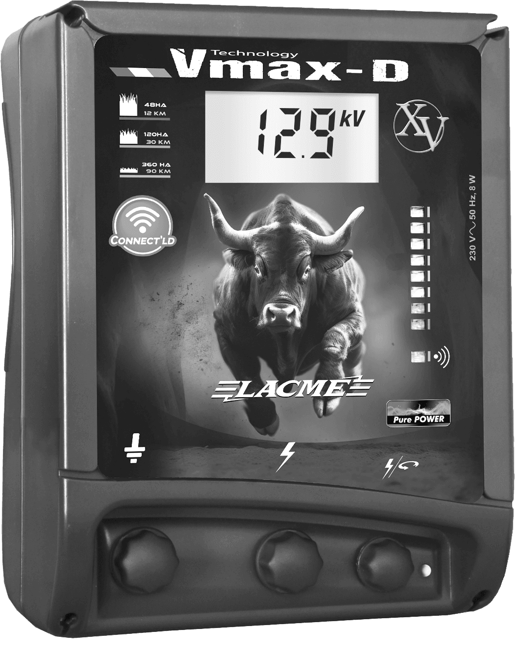 Lacme - Electrificateur secteur VMAX XV-D Connect'LD, Toutes options, 14100 V, 15 J équi - LACMÉ - Image 4