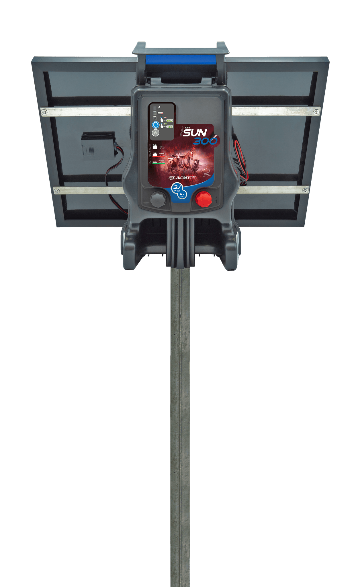 Lacme - Electrificateur compact solaire 33 W, 11600 V, 3 J - LACMÉ - Image 1