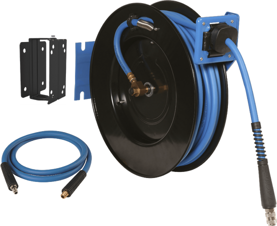 Lacme - Enrouleur automatique carter ouvert 20 m - Ø 9,5 x 15 mm - 3/8”, tuyau Lacm'Flex - LACMÉ - Image 4