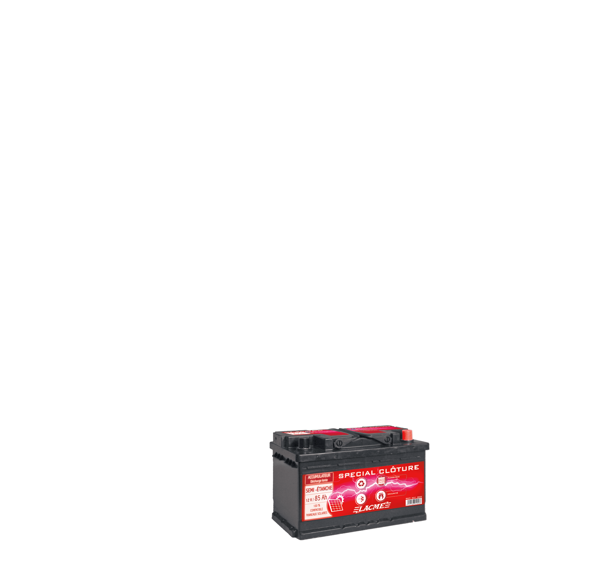 Lacme - Kit ESTIVE SECUR 5 J + 2 panneaux solaires 33W (total 66W) + accu 85 Ah + boitier antivol - LACMÉ - Image 2