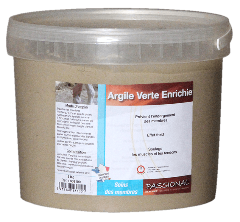 Lacme - Argile verte enrichie - Seau 5 Kg - LACMÉ