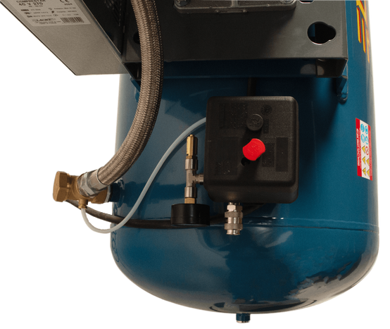 Lacme - Compresseur fixe Comprestar 40V270T - 40 m³/h triphasé - 270 litres - 10 bar - LACMÉ - Image 2