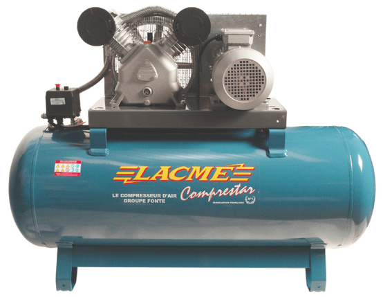 Lacme - Compresseur fixe Comprestar 40V270T - 40 m³/h triphasé - 270 litres - 10 bar - LACMÉ - Image 3