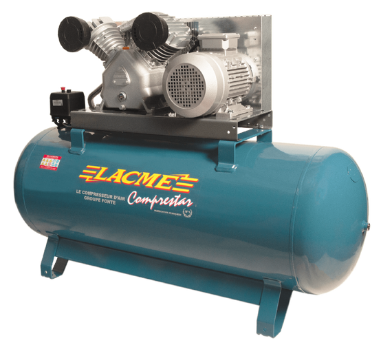 Lacme - Compresseur fixe Comprestar 40V270T - 40 m³/h triphasé - 270 litres - 10 bar - LACMÉ - Image 1