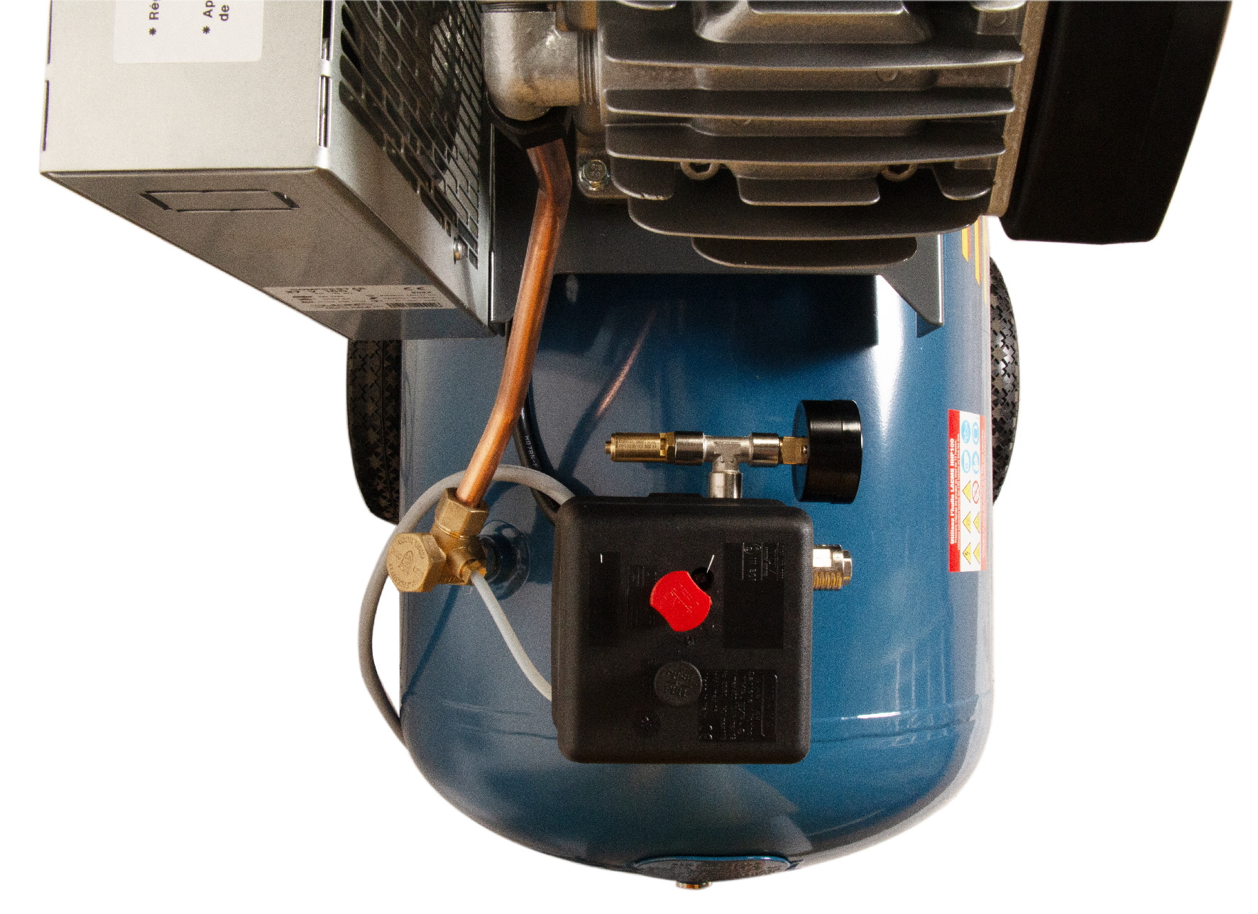 Lacme - Compresseur mobile Comprestar 27V150T - 27 m³/h triphasé - 150 litres - 11 bar - LACMÉ - Image 3