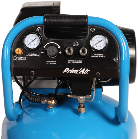 Lacme - Compresseur monobloc PRIMAIR MM20/100V - 20 m³/h monophasé - 100 litres - 8 bar - LACMÉ - Image 2