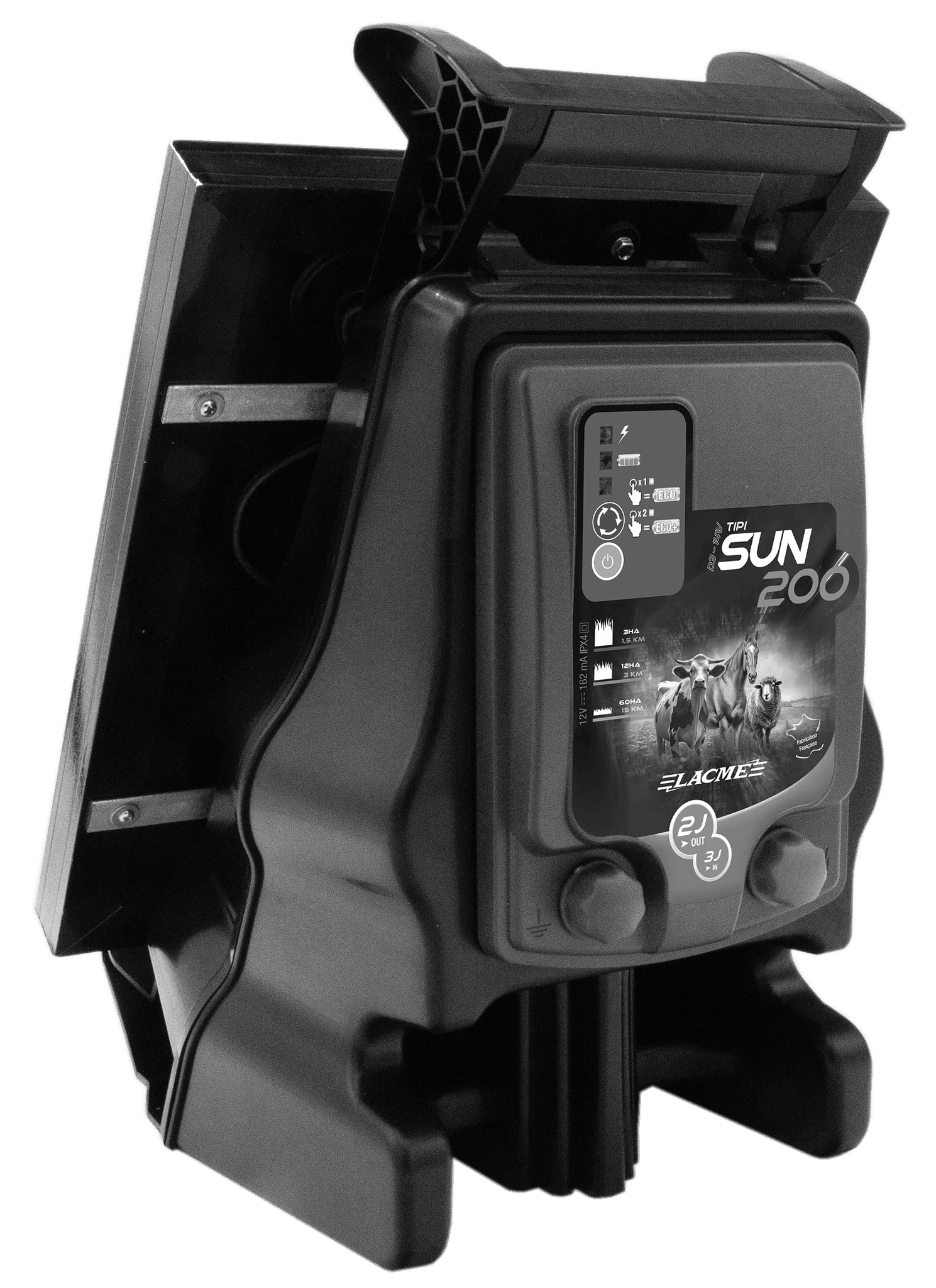 Lacme - Electrificateur compact solaire 14 W, 11600 V, 2 J. - LACMÉ - Image 4