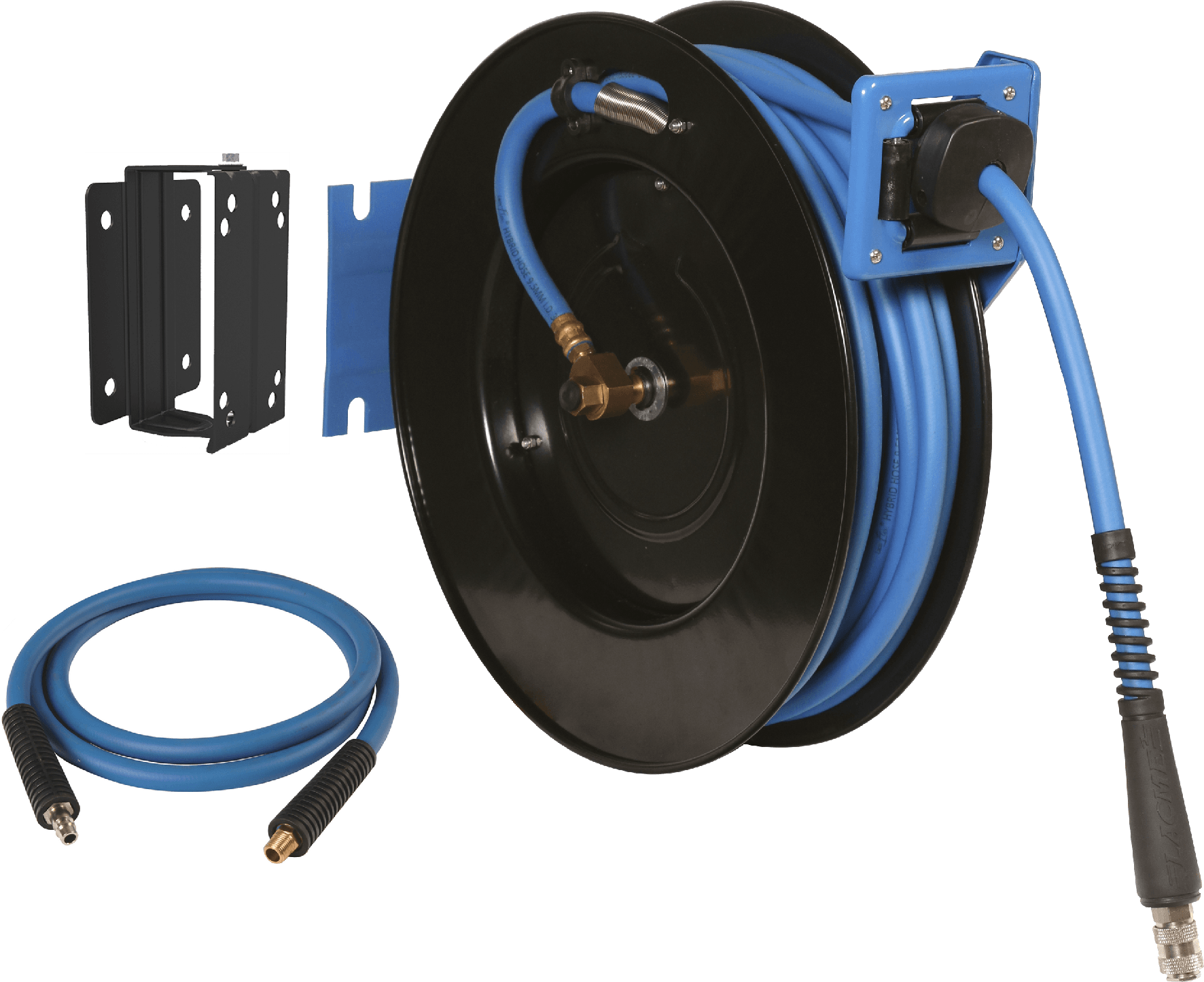 Lacme - Enrouleur automatique carter ouvert 15 m - Ø 9,5 x 15 mm - 3/8”, tuyau Lacm'Flex - LACMÉ - Image 1