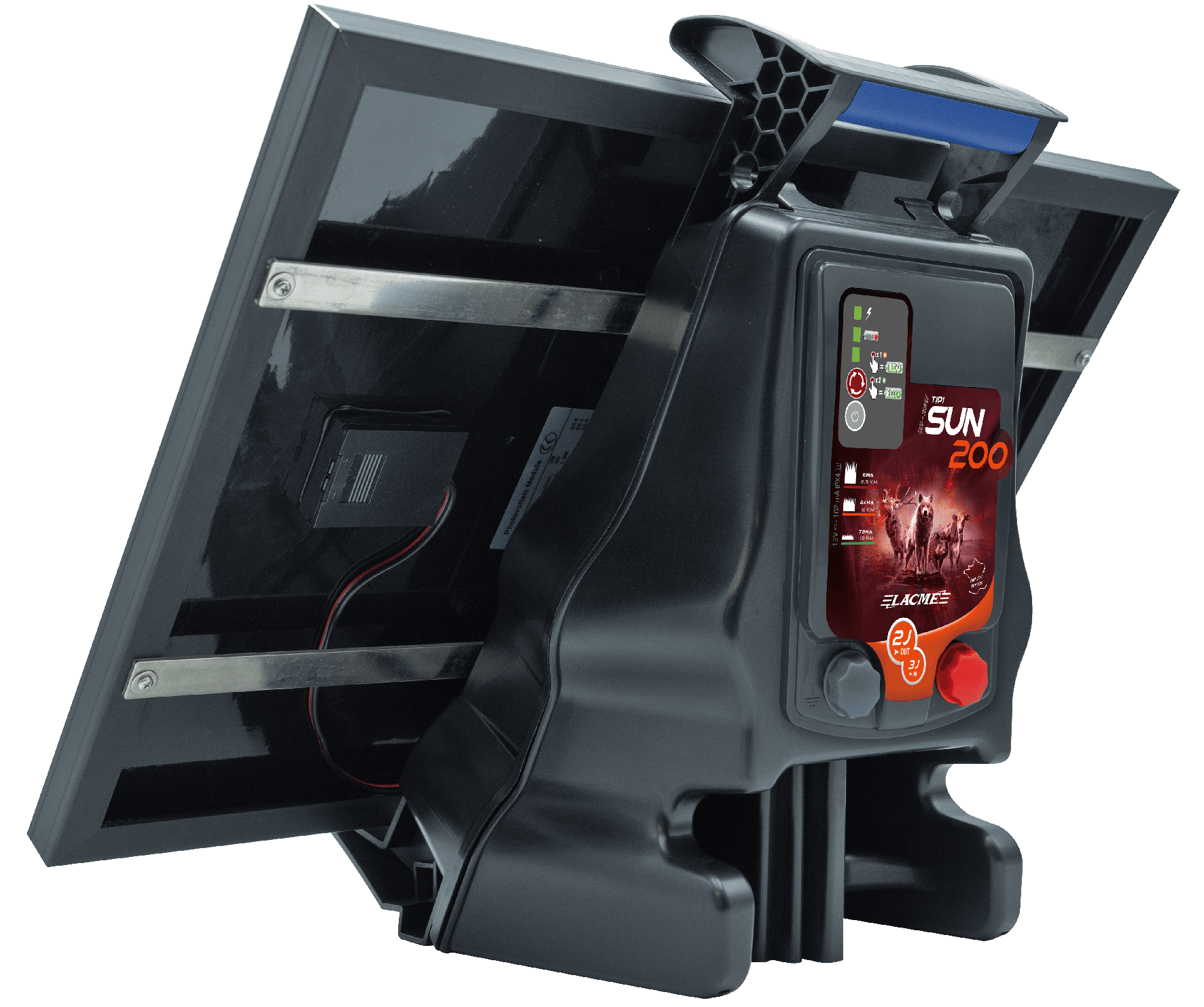 Lacme - Electrificateur compact solaire 33 W, 11600 V, 2 J - LACMÉ - Image 3