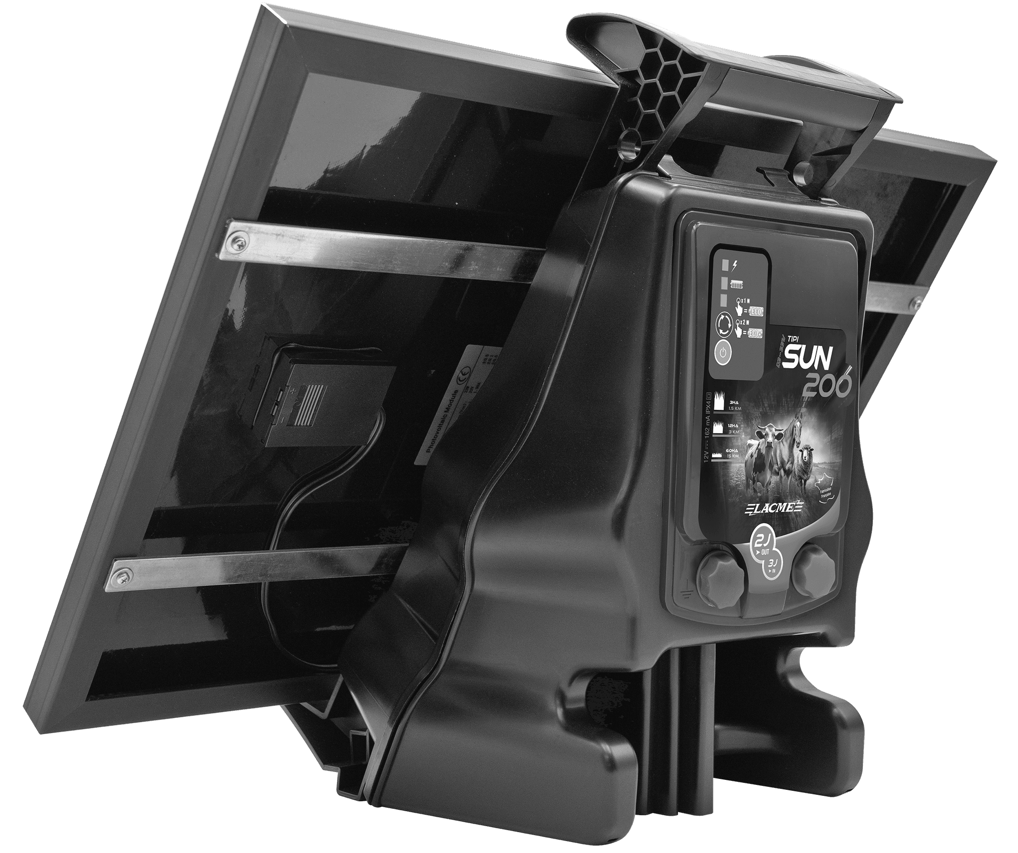 Lacme - Electrificateur compact solaire 33 W, 11600 V, 2 J - LACMÉ - Image 5