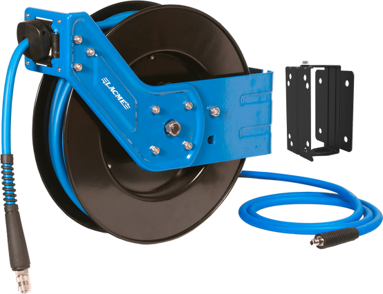 Lacme - Enrouleur automatique carter ouvert 10 m - Ø 9,5 x 15 mm - 3/8”, tuyau Lacm'Flex - LACMÉ - Image 4