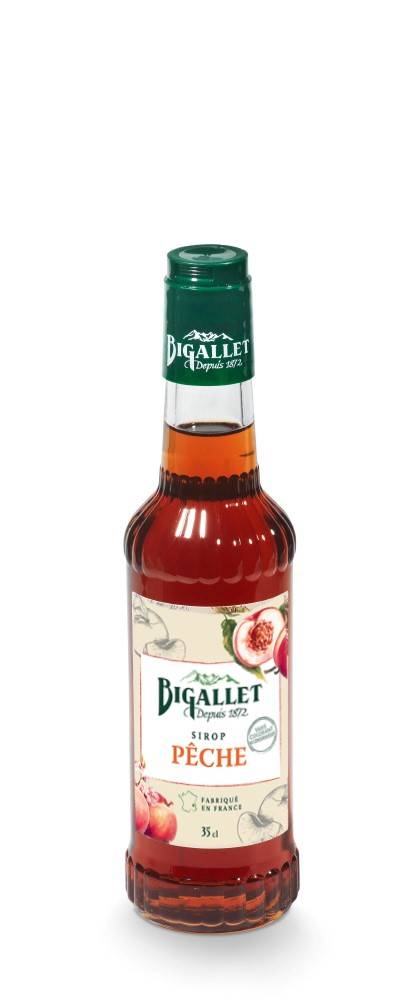 Bigallet - Sirop de pêche 35 cl - Bigallet