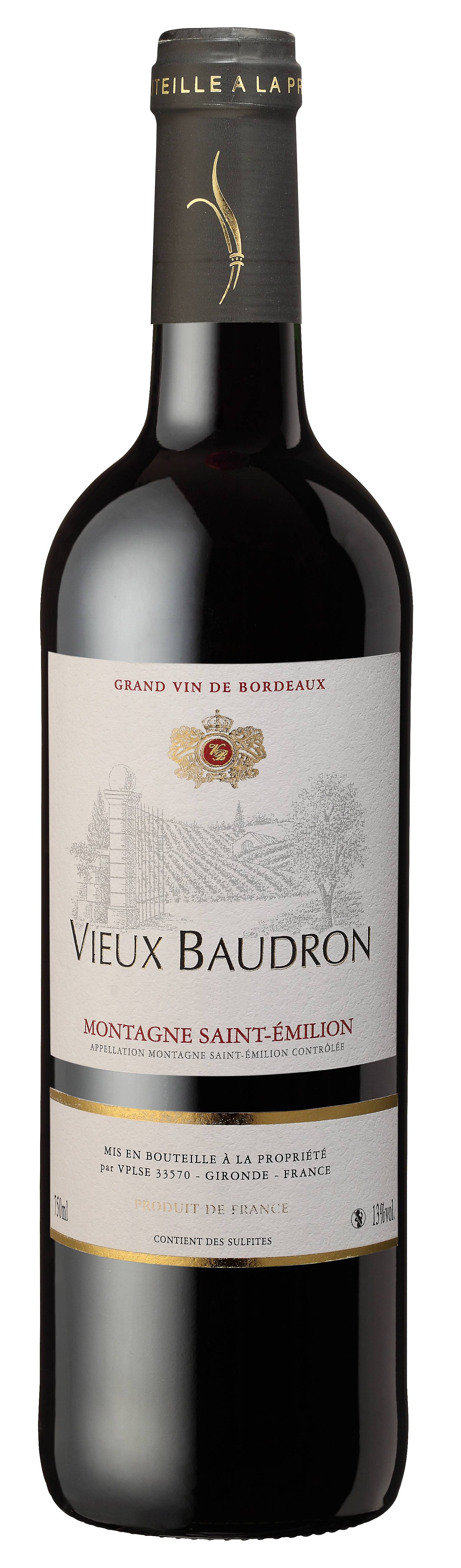 Puisseguin Lussac - Vieux Baudron Montacgne Saint-Emilion 75 cl