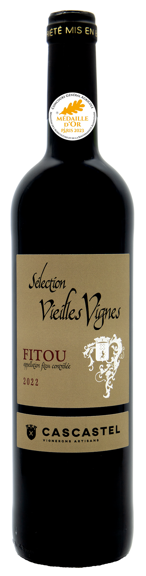 Vignerons De Cascastel - AOP Fitou Sélection Vieilles Vignes 2023 75 cl - Cascastel